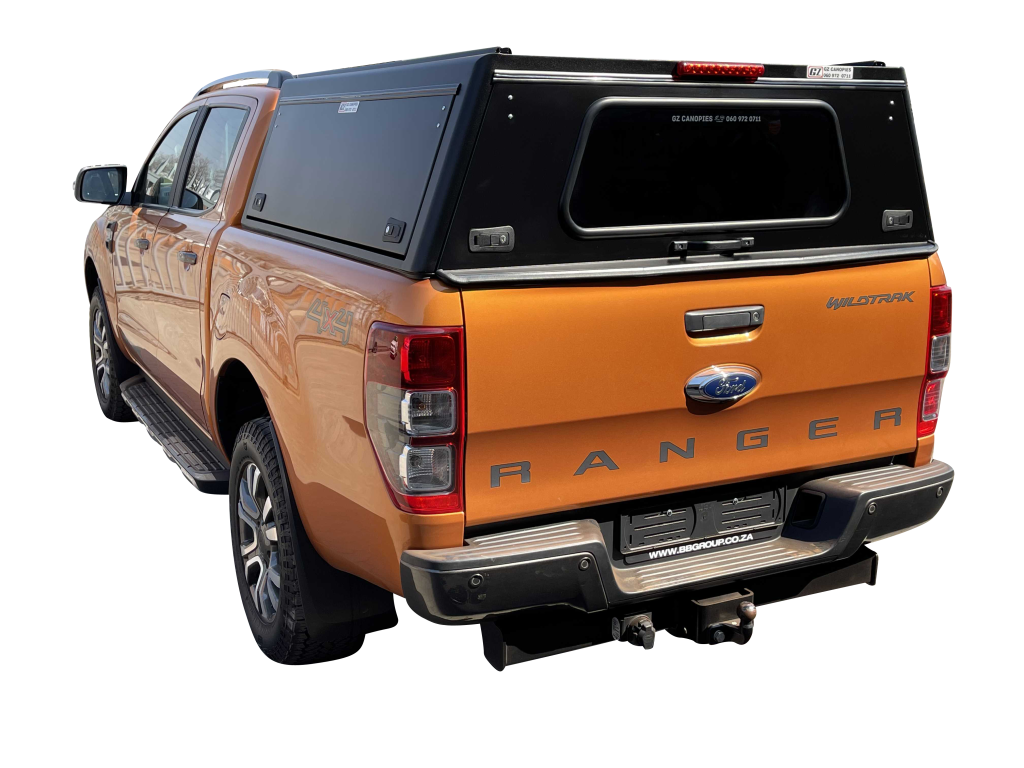 Ford Ranger (2011 to 2022) Pro Series Aluminium Canopy - Double Cab ...