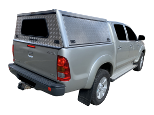 Toyota Hilux (2005 to 2015) Entry Level Aluminium Canopy – Double Cab