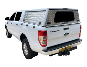 Ford Ranger (2011 to 2022) Entry Level Aluminium Canopy – Double Cab