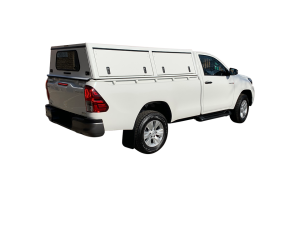 Toyota Hilux (2016 to 2023) Pro Series Aluminium Canopy – Single Cab